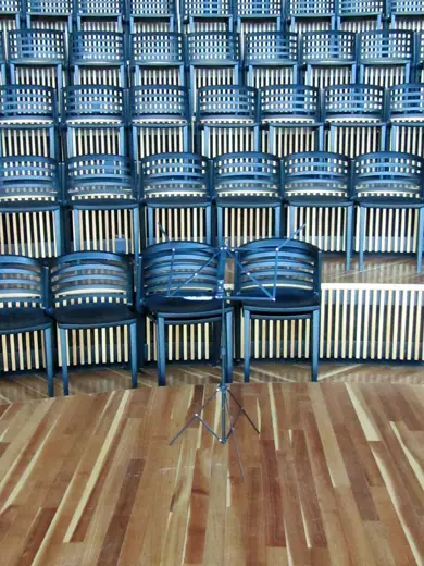 Photo 6: Interior · Auditorium del Teatro del Lago en la ciudad de Frutillar , Chile 