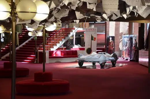 Photo 5: Interior · Teatro Regio de Torí - Cotxe dissenyat per Carlo Mollino