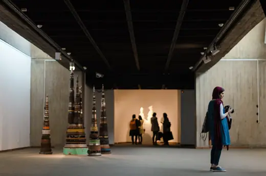 Photo 3: Exterior · Visitors at Tehran Museum of Contemporary Art