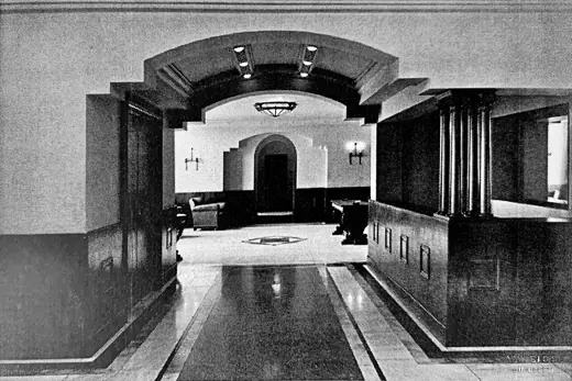 Photo 4: Interior · The hallway from the last floor of the Telephone Company Building, Bucharest, Romania