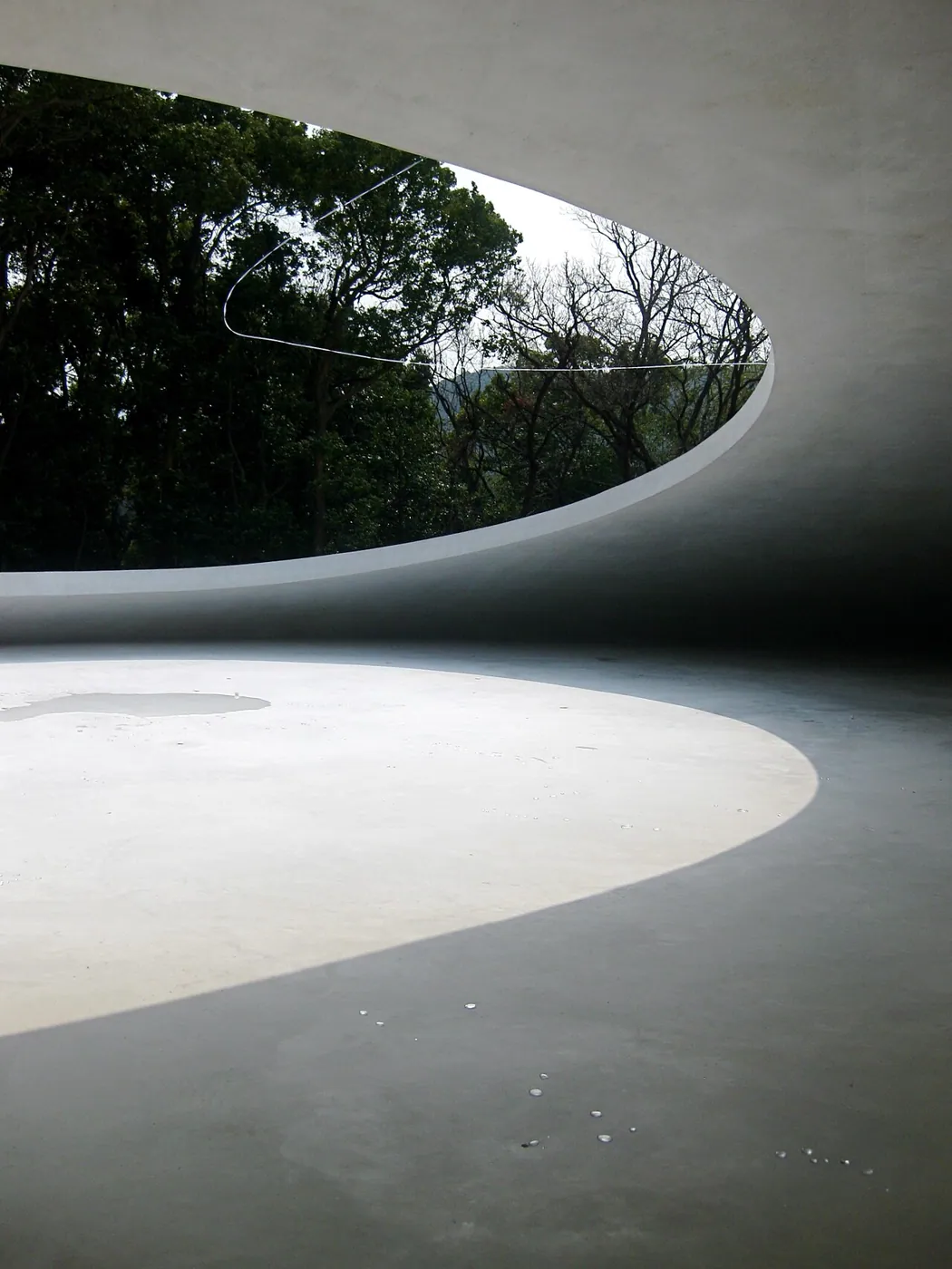 Teshima Art Museum: Interior · Teshima Museum on Teshima island, Japan by Ryue Nishizawa and Rei Naito