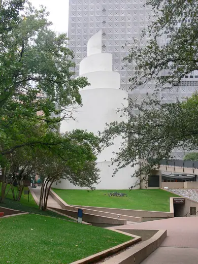Photo 2: Exterior · Thanks-Giving Square, Dallas, Texas Chapel of Thanksgiving