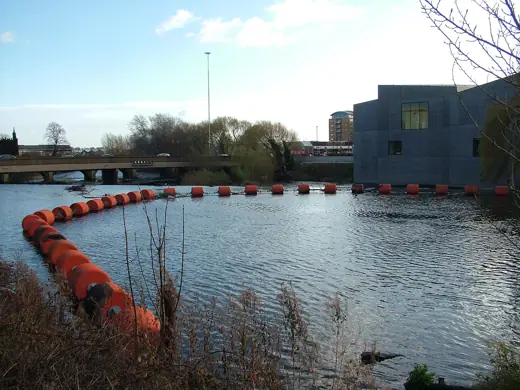 Photo 3: Exterior · Barrier on the Calder, next to Hepworth Gallery