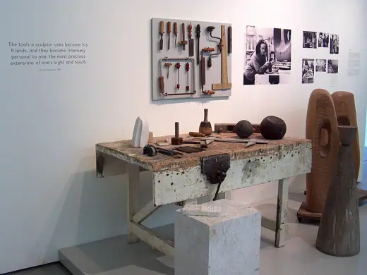 Photo 5: Interior · Inside The Hepworth - the artist's work bench