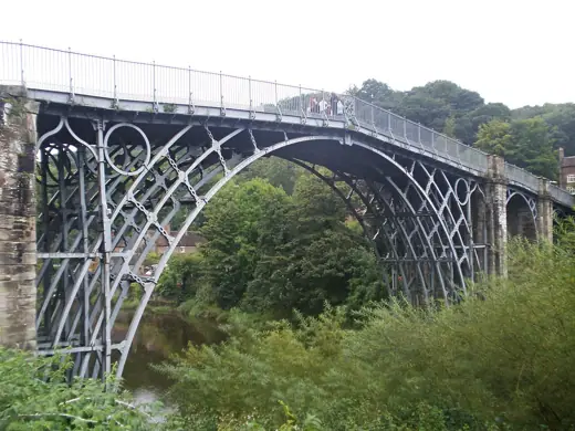 Photo 2: Exterior · The world's first iron bridge was erected over the River Severn here in Shropshire in 1779