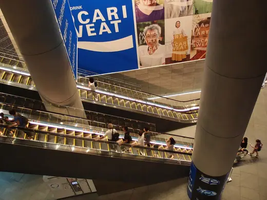 Photo 5: Interior · Escalator to Oshiage train station @ Tokyo Skytree