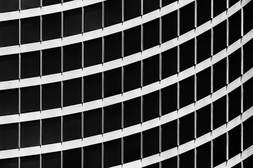 Photo 4: Interior · Windows of Toronto City Hall (Close-up, Monochrome)