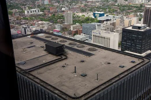 Photo 6: Detail · Looking out from the 54th floor of the TD Tower in Toronto