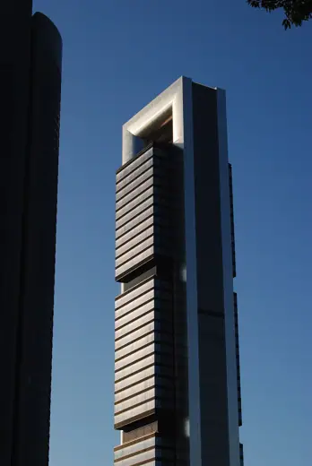Photo 7: Detail · Detail of one of the 4 towers in Madrid - Spain