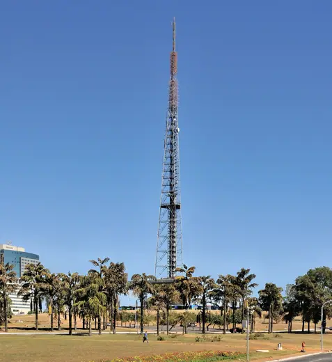 Photo 6: Context · TV Tower in Brasilia seen from the West on Monumental Axis