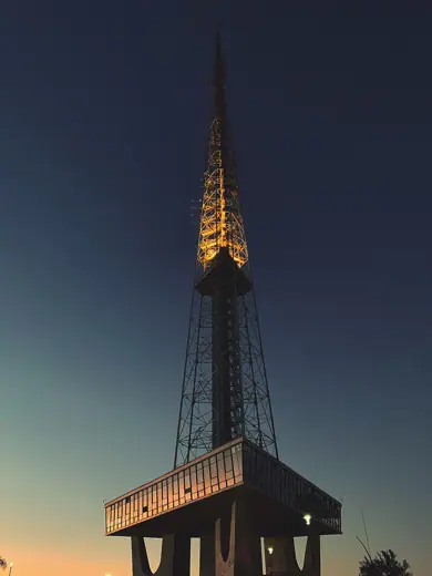 Photo 4: Exterior · Tv tower at the sun set in Brasilia, Federal District - Brazil