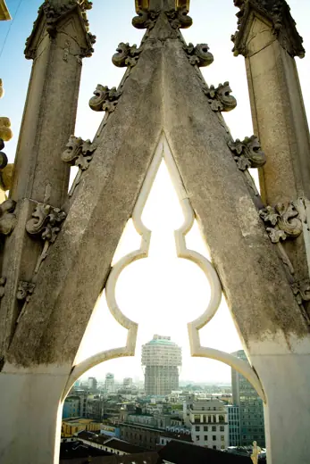 Photo 5: Detail · Une vue du de la cathédrale du Duomo à Milan