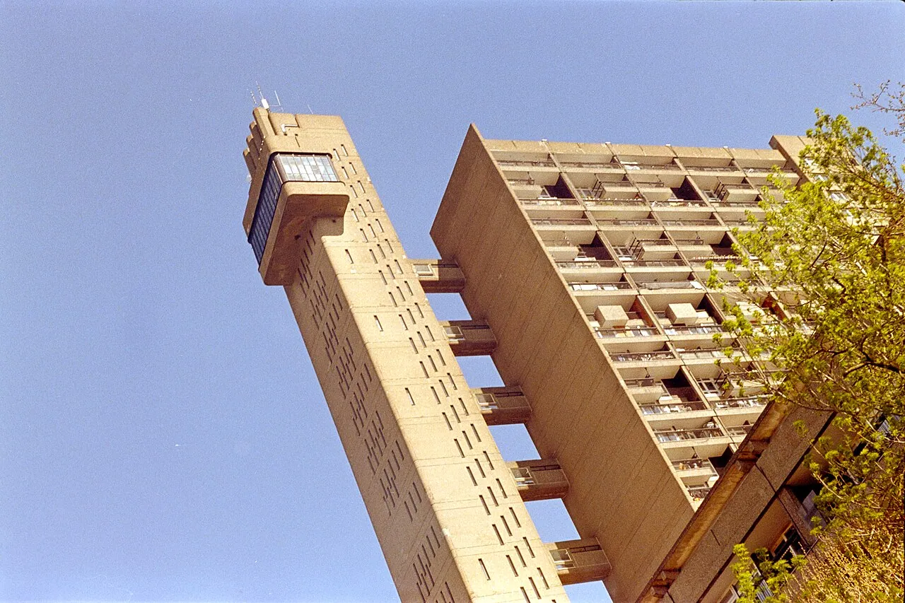 Trellick Tower: Exterior · This picture was uploaded via app "Wiki Loves Monuments United Kingdom" 