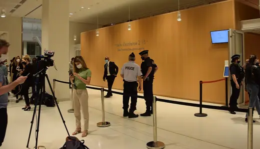 Photo 6: Interior · Procès de l'affaire Mila au tribunal de Paris, le 23 juin 2020