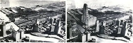 Photo 7: Drawing · Chicago skyscraper plan, 1928