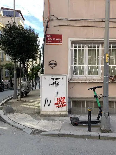 Photo 6: Context · Photo of the street in Istanbul named after Sadri Maksudi Arsal
