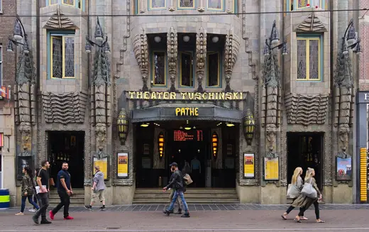Photo 3: Exterior · The entrance of Tuschinski Theater, Amsterdam
