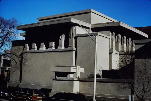 Photo 2: Exterior · Designed by Frank Lloyd Wright