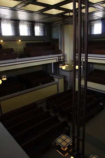 Photo 5: Interior · Unity Temple - Oak Park IL 13