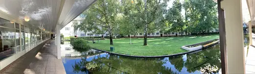 Photo 4: Exterior · ANU University House Courtyard