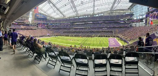 Photo 3: Exterior · Looking South-US Bank Stadium Scrimmage Vikings vs