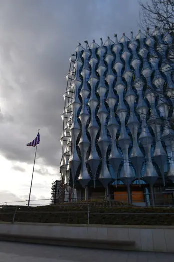 Photo 2: Interior · Here are a few photos of the Recently opened United States Embassy in Vauxhall South London