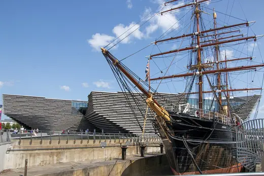 Photo 4: Exterior · RRS Discovery in a custom built dock at Discovery Point, Dundee