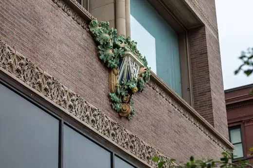 Photo 5: Detail · Detail from the Van Allen Department Store In Clinton, Iowa
