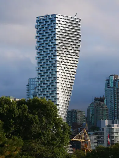 Photo 3: Exterior · Vancouver House is a 150-metre-tall skyscraper in Vancouver , Canada