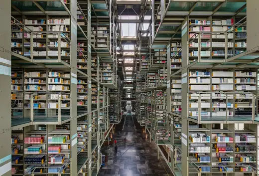 Photo 2: Exterior · Biblioteca Vasconcelos (Vasconcelos Library) is a library located in the north of Mexico City , Mexico