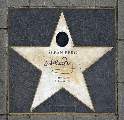 Photo 3: Exterior · The star of Alban Berg , on the ground in front of the State Opera House, Vienna, Austria