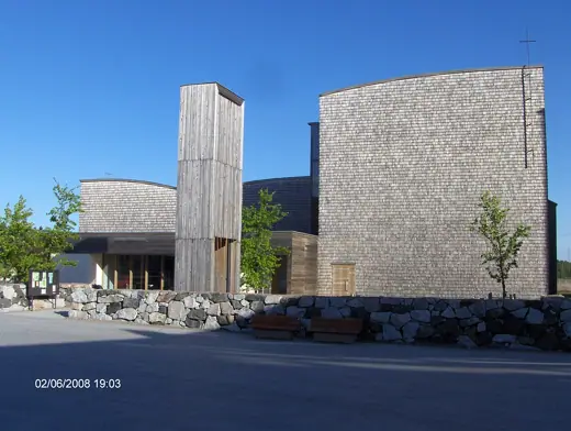 Photo 2: Exterior · Viikki Church in Helsinki, Finland