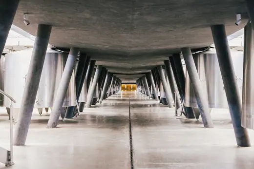 Photo 5: Interior · Interior bodega VIK, Smiljan Radic