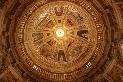 Photo 7: Interior · Villa Almerico Capra (La Rotonda) La cupola vista dall'interno