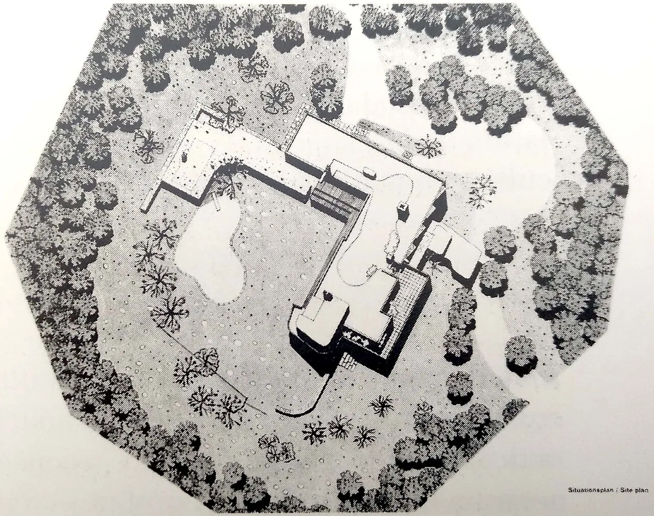 Villa Mairea: Plan · Site plan