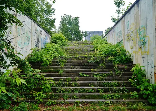 Photo 6: Interior · an outer Staircase of the Palace of Sport & Concerts, Vilnius, Lithuania
