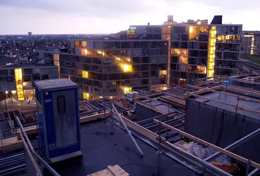 Photo 6: Context · the mountain: housing, parking, and office space, ørestaden, copenhagen 2005-2008