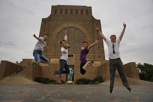 Photo 3: Exterior · Having fun whilst exploring the majestic Voortrekker monument