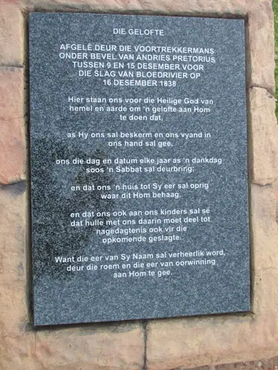 Photo 4: Exterior · The Vow by the Boere outside the Voortrekker Monument