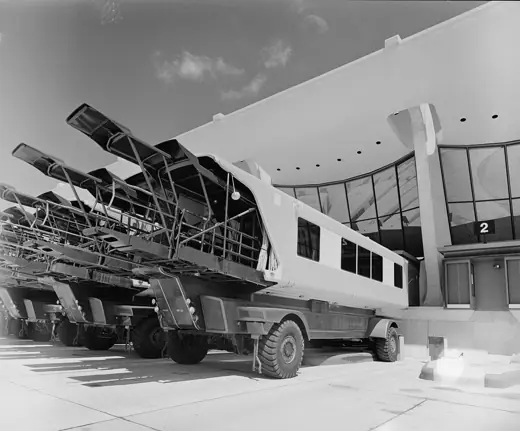 Photo 3: Exterior · Dulles International Airport mobile lounges
