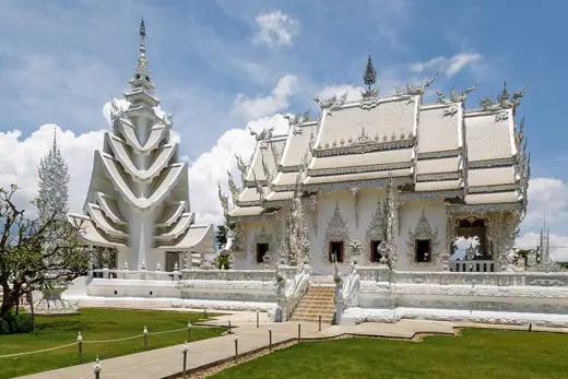 Photo 2: Exterior · Chiang Rai, Thailand: Wat Rong Khun, also known as "The White Temple"