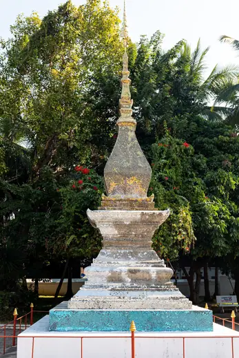 Photo 3: Exterior · A shrine in the Wat Xieng Thong temple