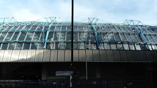 Photo 6: Context · Looking up at the former Waterloo International station from Leake Street