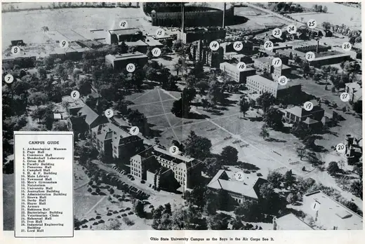 Photo 5: Interior · Ohio State University Campus as the boys in the Air Corps see it