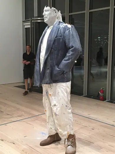 Photo 3: Exterior · Standing Julian exhibit at The Whitney Museum of American Art
