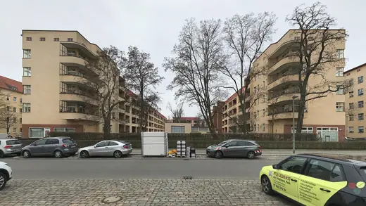 Photo 4: Exterior · GEHAG-Großsiedlung Wohnstadt Carl Legien, Erich-Weinert-Straße, Berlin-Prenzlauer Berg