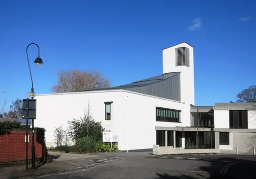 Photo 3: Exterior · Entrance to Wolfson College