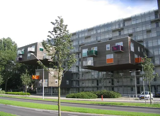 Photo 4: Exterior · The WOZOCO housing complex in Amsterdam (The Netherlands) designed by architects MVRDV