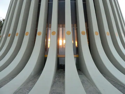Photo 4: Exterior · Israel Kennedy memorial at sunset