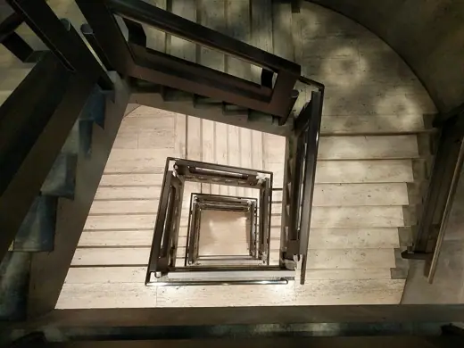 Photo 5: Interior · Main stairwell in the Yale Center for British Art
